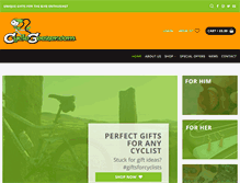 Tablet Screenshot of cyclegeezer.com
